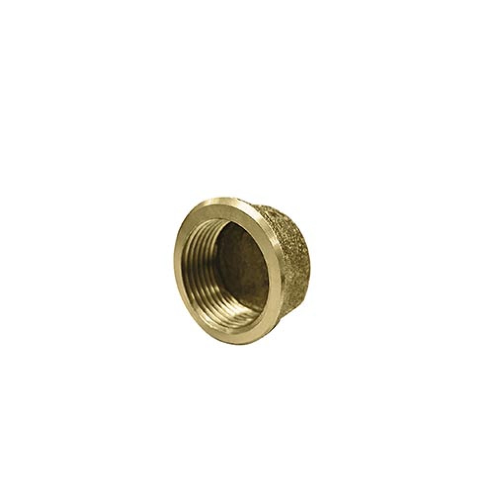 Cap Rosca Fêmea Metálico 1 Água Quente PEX 98696 - Amanco