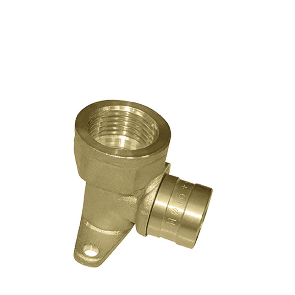 Joelho Rosca Fêmea Base Fixa Dn 25 X 1/2 Água Quente PEX 98711 - Amanco