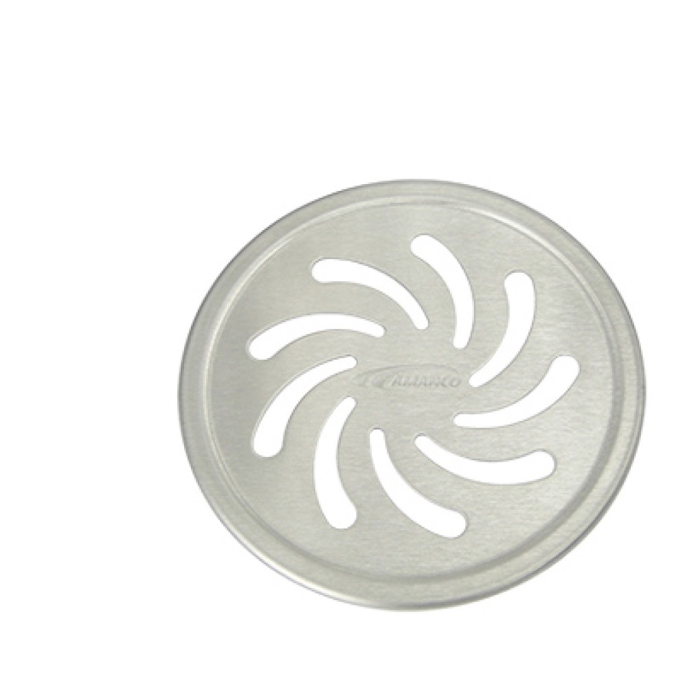 Grelha Redonda Vórtice Dn 100 Inox 99043 - Amanco