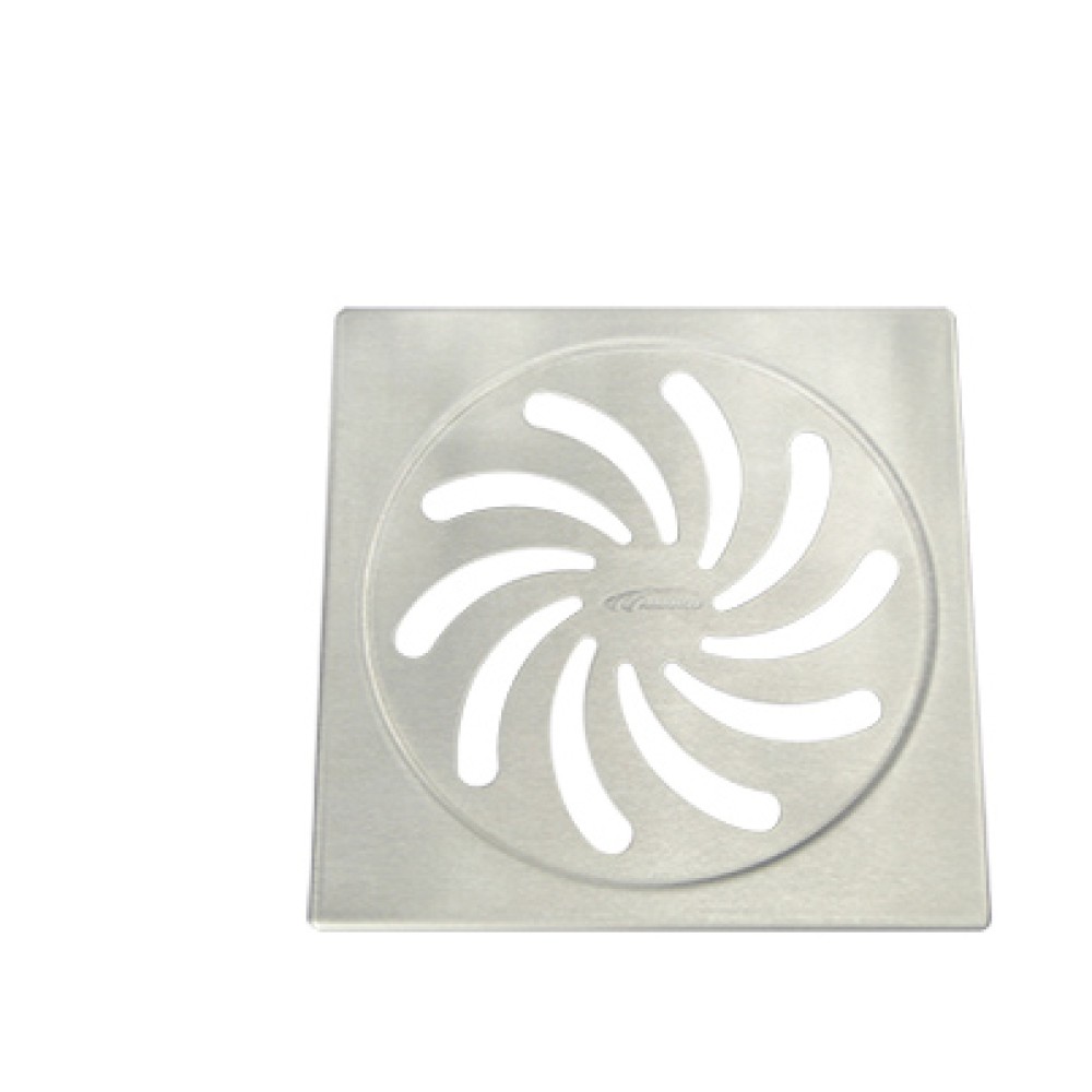 Grelha Quadrada Vórtice Dn 150 Inox 99046 - Amanco