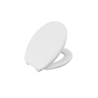 Assento Sanitário Oval Almofadado Perfumado Branco Astra
