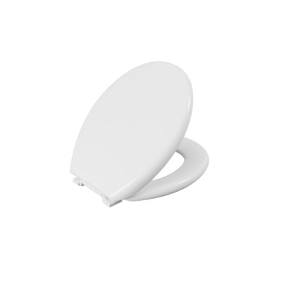 Assento Sanitário Oval Almofadado Perfumado Branco Astra