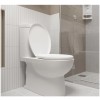 Assento Sanitário Oval Almofadado Perfumado Branco - Astra - vista 5