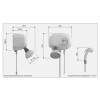 Ducha Potenza Eletrônica Branca 7800W 220V - AQ026 - Cardal - vista 2