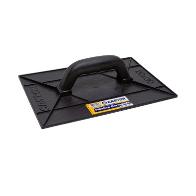 Desempenadeira Plástica PVC Corrugada 20x30cm Castor