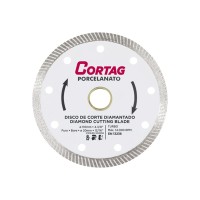 Disco Diamantado Turbo para Porcelanato 4.3/8" 110x20mm Cortag