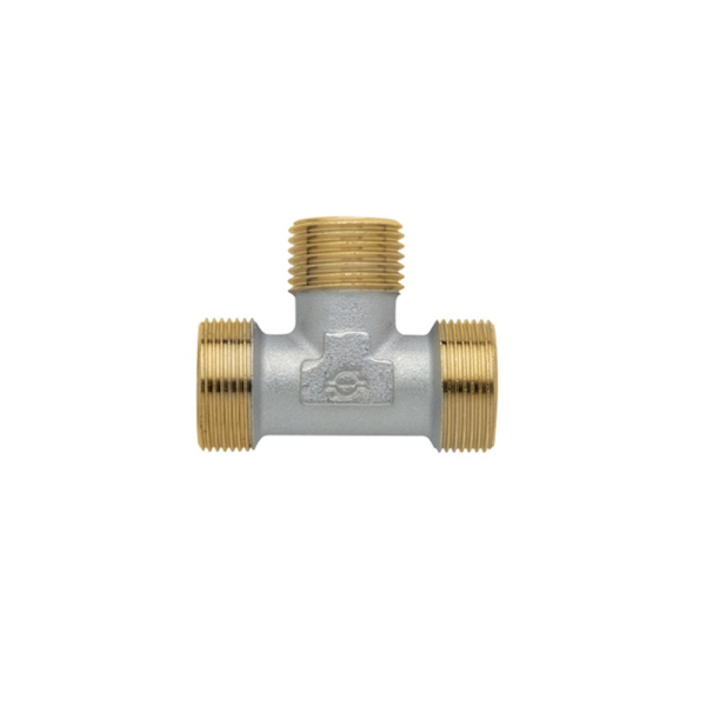 Tê Macho de Roscar para Gás 16/20mmX3/4” 1337K807 - Emmeti