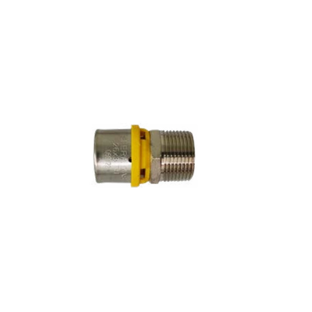 Conector Macho Sfera Gás 26mm x 1” CM2601 - Emmeti
