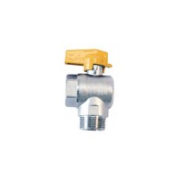 Válvula Esfera Angular para Gás MxF 1” Emmeti LL1092100