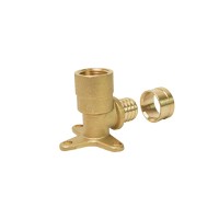 Cotovelo Base Fixa Curta 3 Abas Pex 20mm x 1/2" Emmeti P28201304