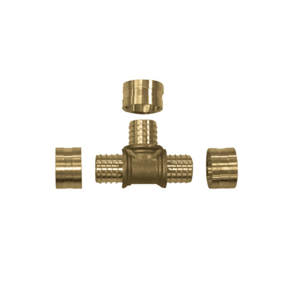 Tê Redução Central Pex 25 x 20 x 25mm P28291379 - Emmeti