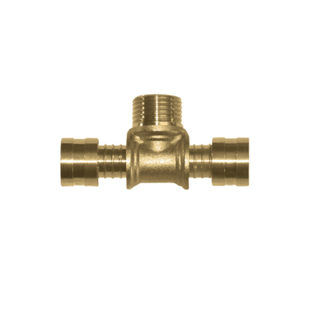 Tê Rosca Macho Central Pex 20 x 3/4 x 20 mm P28291415 - Emmeti