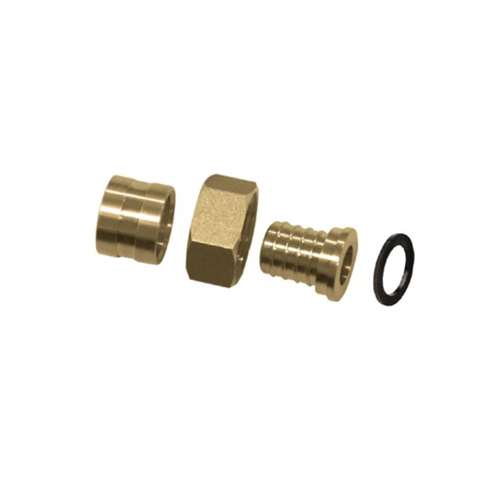 Conector Móvel Curta Pex 16mm x 1/2