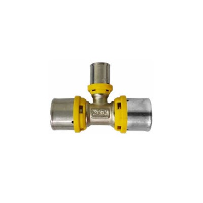 Tê Multicamada Redução Sfera Gás 32 x 26 x 26 mm Emmeti TR322626