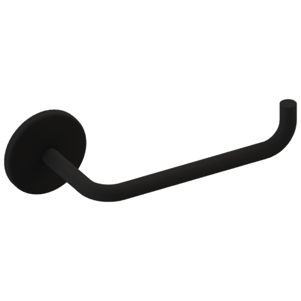 Papeleira Round Preto Fosco 01.RD00.PF - Metalworks By Crismoe