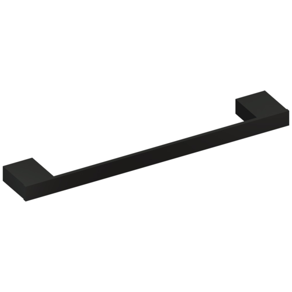 Toalheiro Unique 60 cm Preto Fosco 07.UQ04.PF - Metalworks By Crismoe