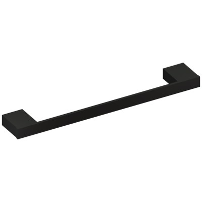 Toalheiro Unique 60 cm Preto Fosco Metalworks By Crismoe 07.UQ04.PF
