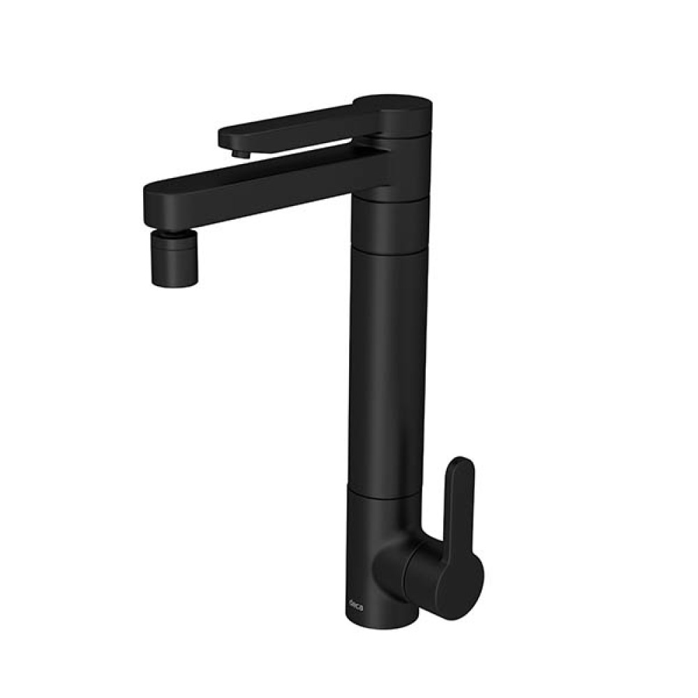 Torneira Cozinha C/Filtro Mesa Twin Black Matte 1140.BL.MT - Deca