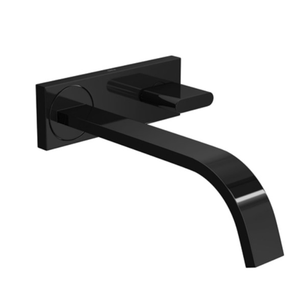 Torneira Chapa Black Noir lavatorio Parede Polo 1179.BL33.NO - Deca