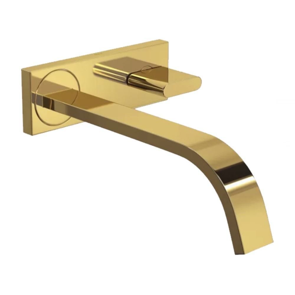 Torneira Gold Lavatorio Parede Polo Chapa 1179.GL33 - Deca