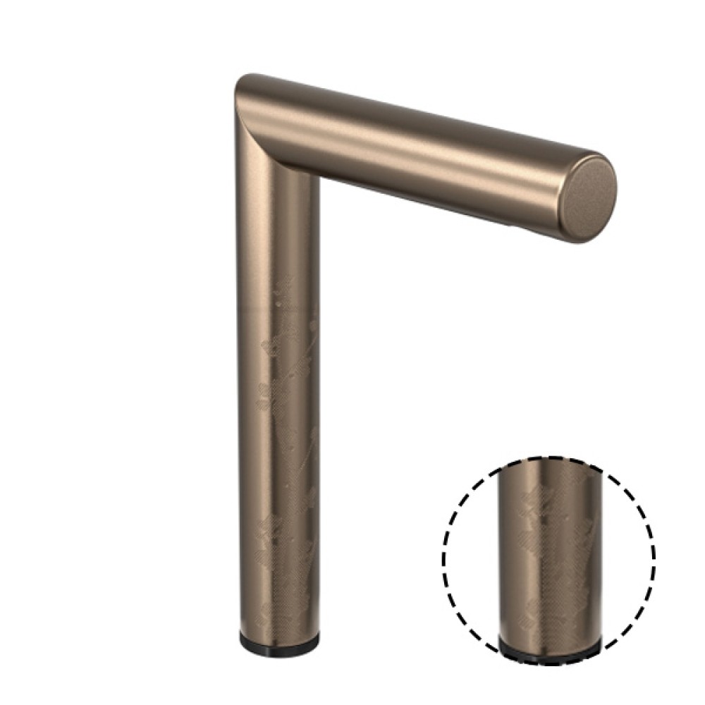 Torneira Mesa Com Textura Bica Alta Lavatorio Orion Corten Matte 1189.CT102.MT.T04 - Deca
