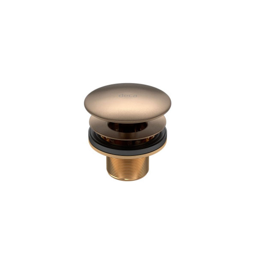Válvula de Escoamento Luxo para Lavatório e Cubas Corten Matte 1601.CT.MT - Deca