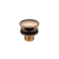 Válvula de Escoamento Luxo para Lavatório e Cubas Deca Corten Matte 1601.CT.MT