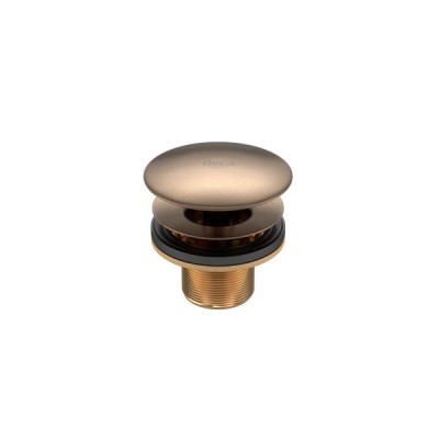 Válvula de Escoamento Luxo para Lavatório e Cubas Corten Matte 1601.CT.MT - Deca