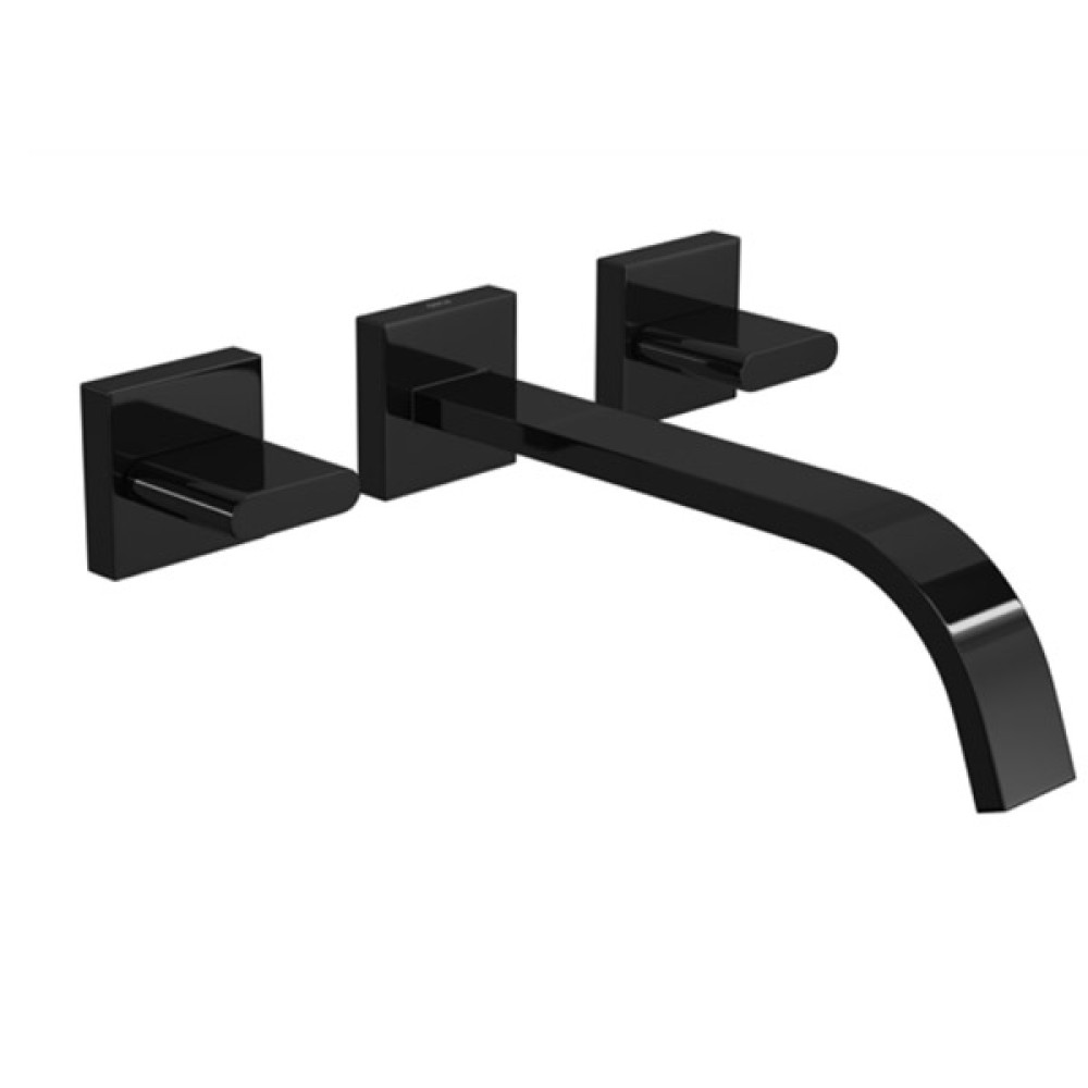 Misturador Black Noir Lavatório Parede Polo 1878.BL33.NO - Deca