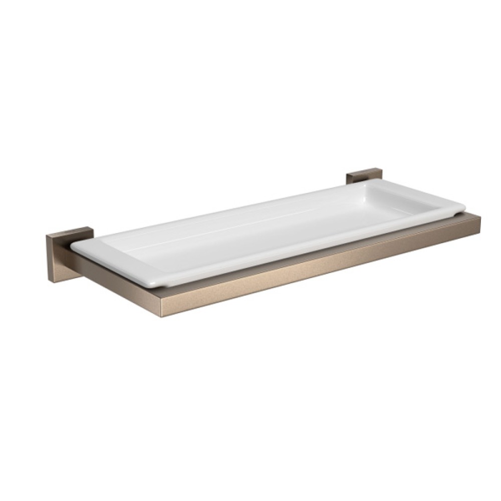 Prateleira Quadratta Corten Matte 2030.CT83.MT - Deca