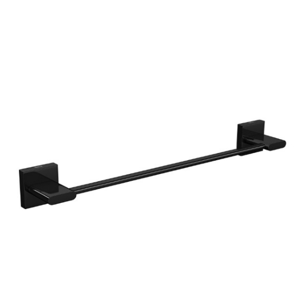Porta Toalha Barra Black Noir 30cm Polo 2040.BL33.030.NO - Deca