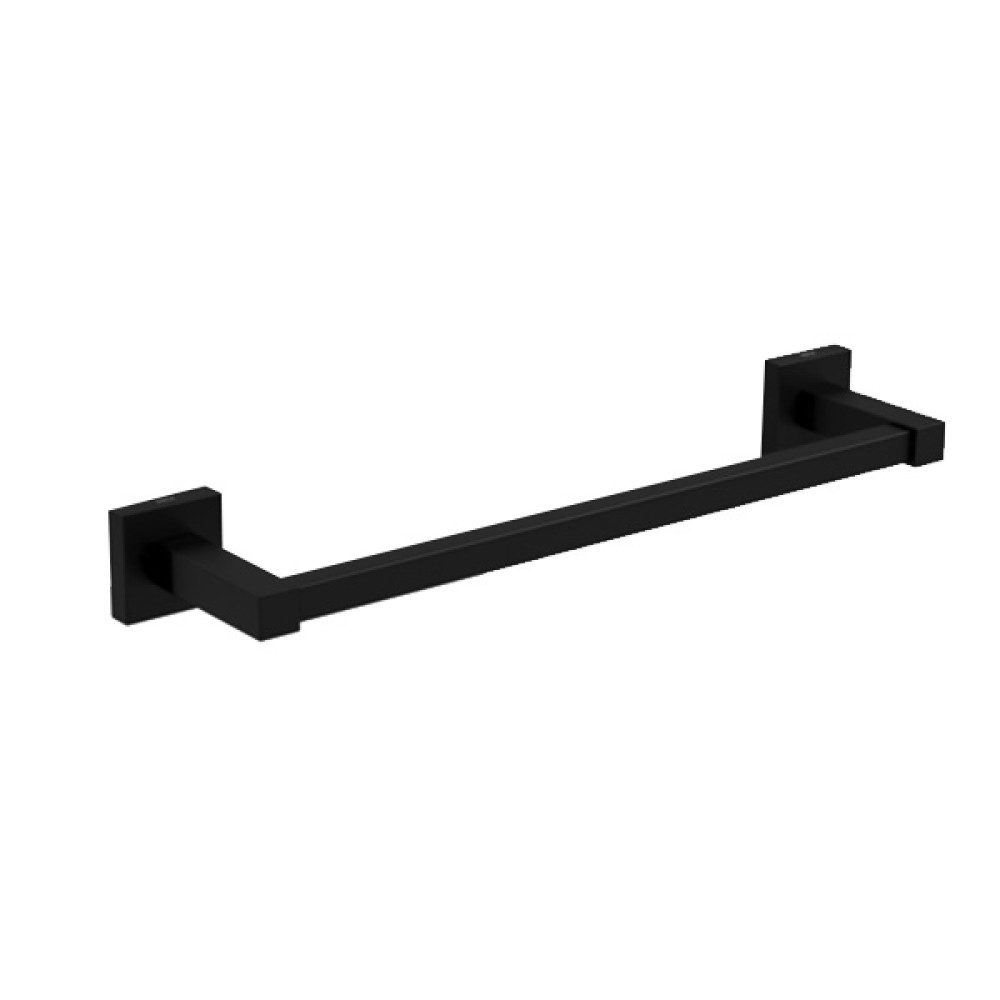 Porta Toalha 30CM Quadratta Black Matte 2040.BL83.030.MT - Deca