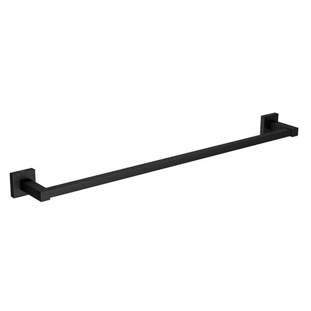 Porta Toalha Quadratta Black Matte 2040.BL83.MT - Deca