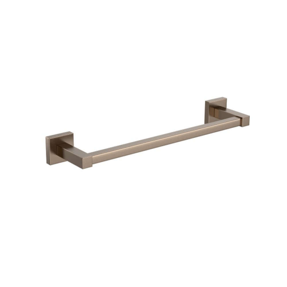 Porta Toalha 30cm Quadratta Corten Matte 2040.CT83.030.MT - Deca