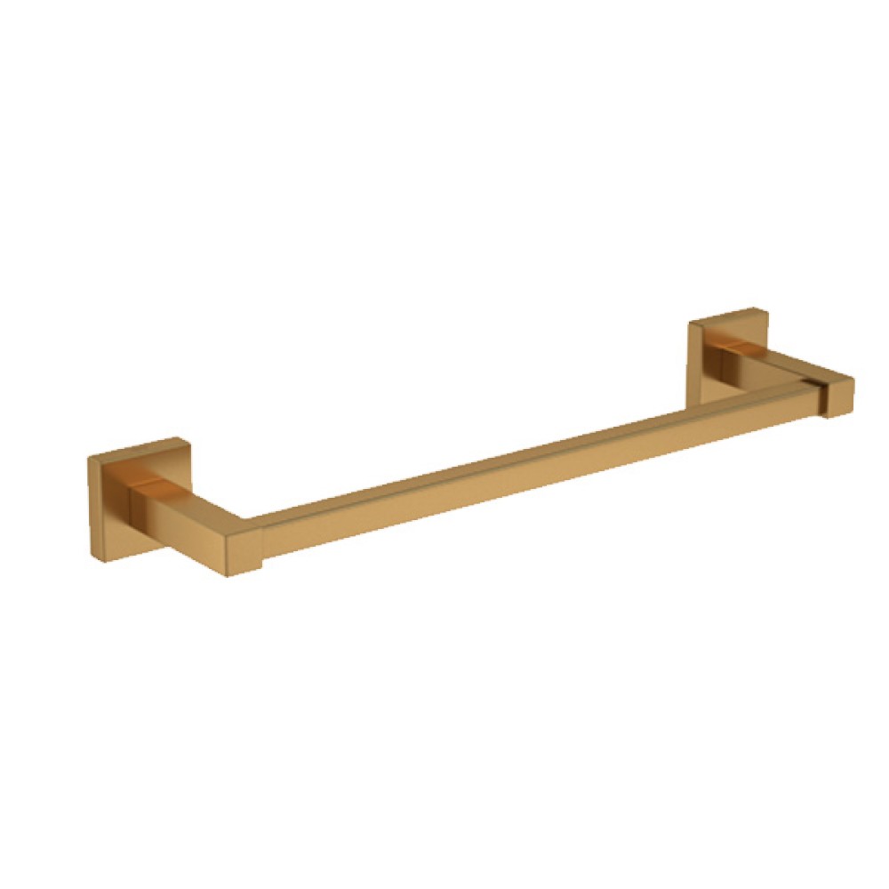 Porta Toalha 30CM Quadratta Gold Matte 2040.GL83.030.MT - Deca