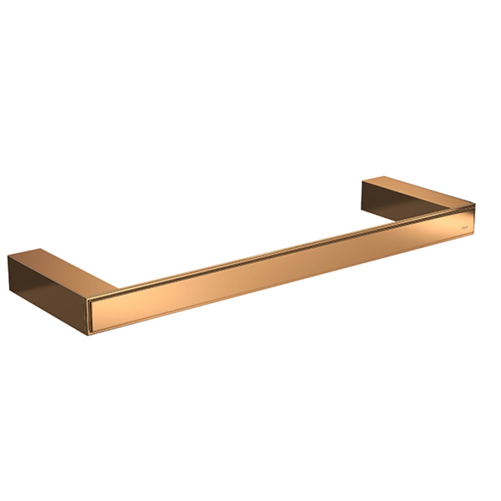 Porta toalha Barra 35cm Red Gold Contemporânea 2040.GL97.035.RD - Deca