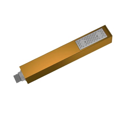 Ducha Manual Quadrada Gold Matte 4806.GL.QUA.MT - Deca