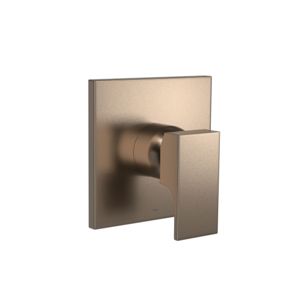 Acabamento Monocomando Quadrado Chuveiro Unic Corten Matte 4993.CT90.CHU.MT - Deca