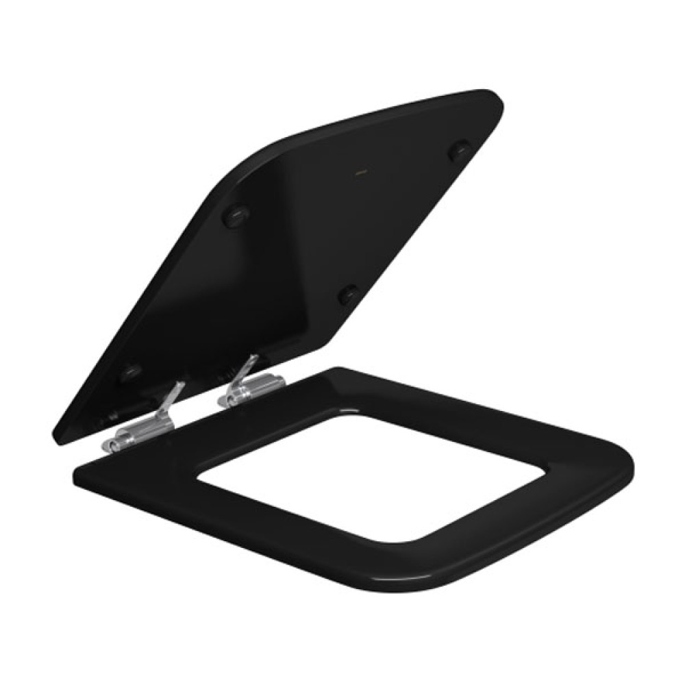 Assento Poliester Slow Close Living Ebano AP.347.95 - Deca