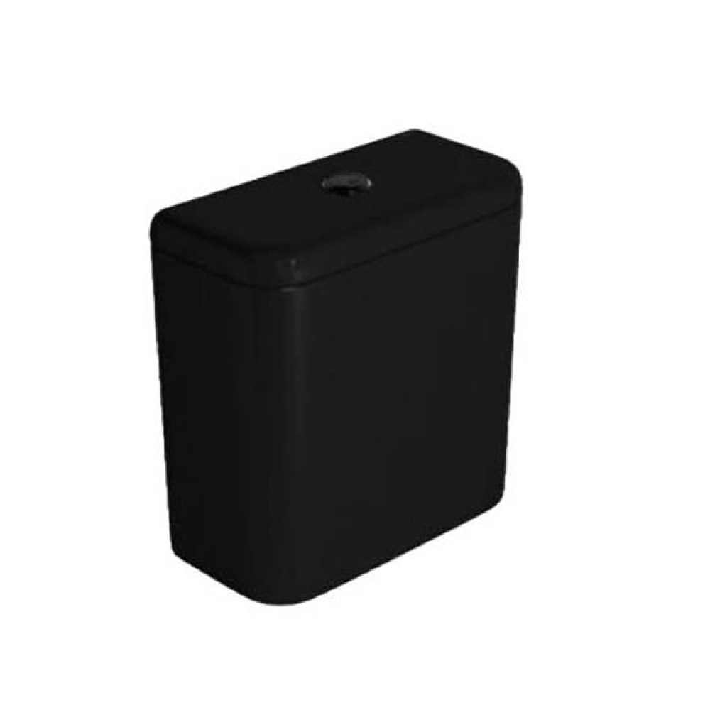 Caixa Acoplada Ebano Fosco Dual Flux (3 E 6L) Carrara Botao Black Matte CD.11F.BL.MT.94 - Deca