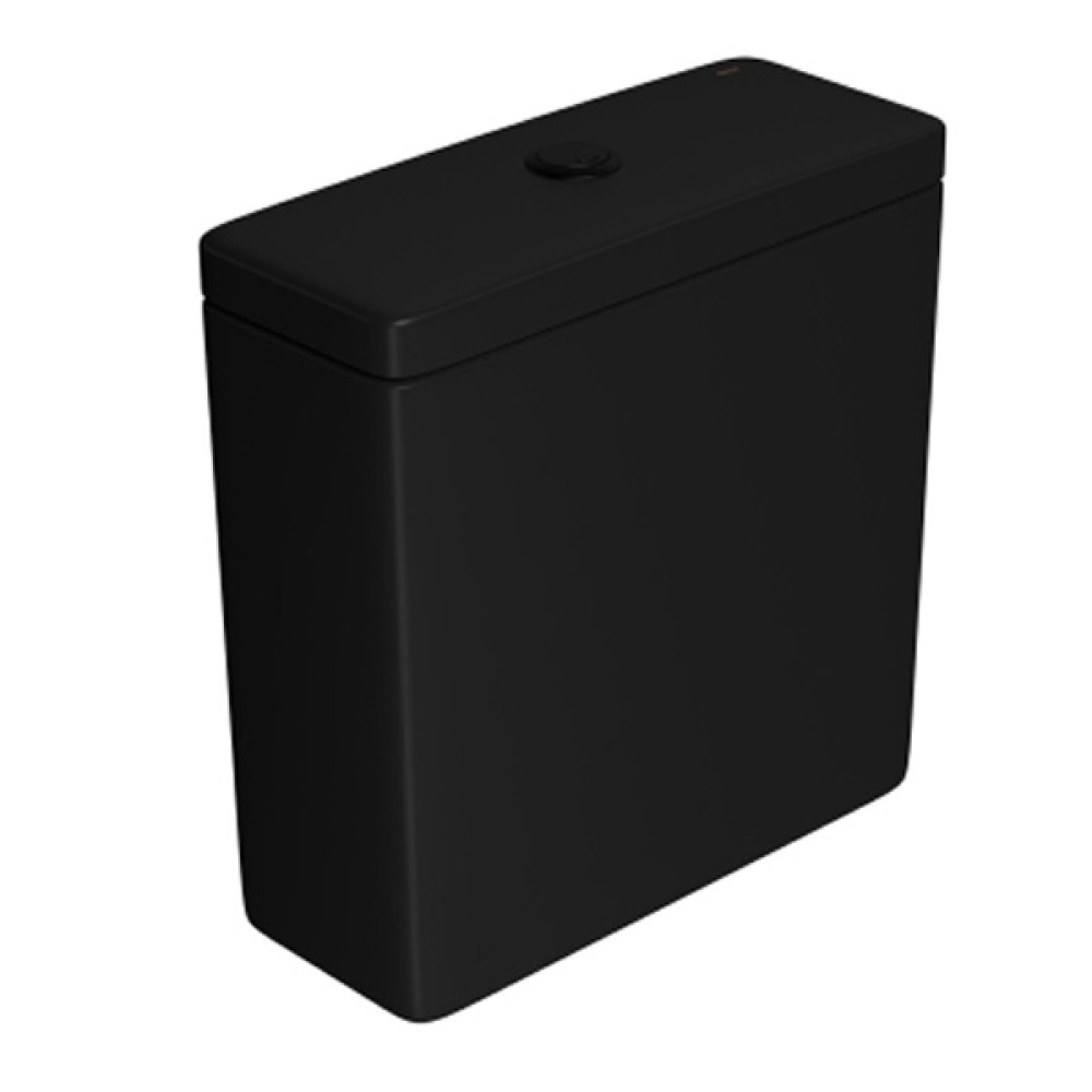 Caixa Acoplada Dual Flux (3 E 6L) Ebano Fosco Unic/Piano Botao Black Matte CD.21F.BL.MT.94 - Deca