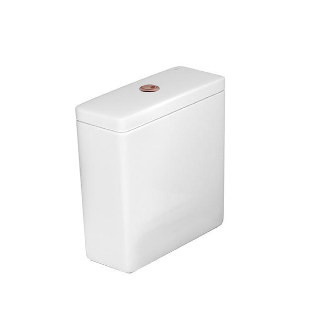Caixa Acoplada Dual Flux (3 E 6L) Axis/Living/Piano/Polo/Quadra/Unic Botao Gold Matte CD.21F.GL.MT.17 - Deca