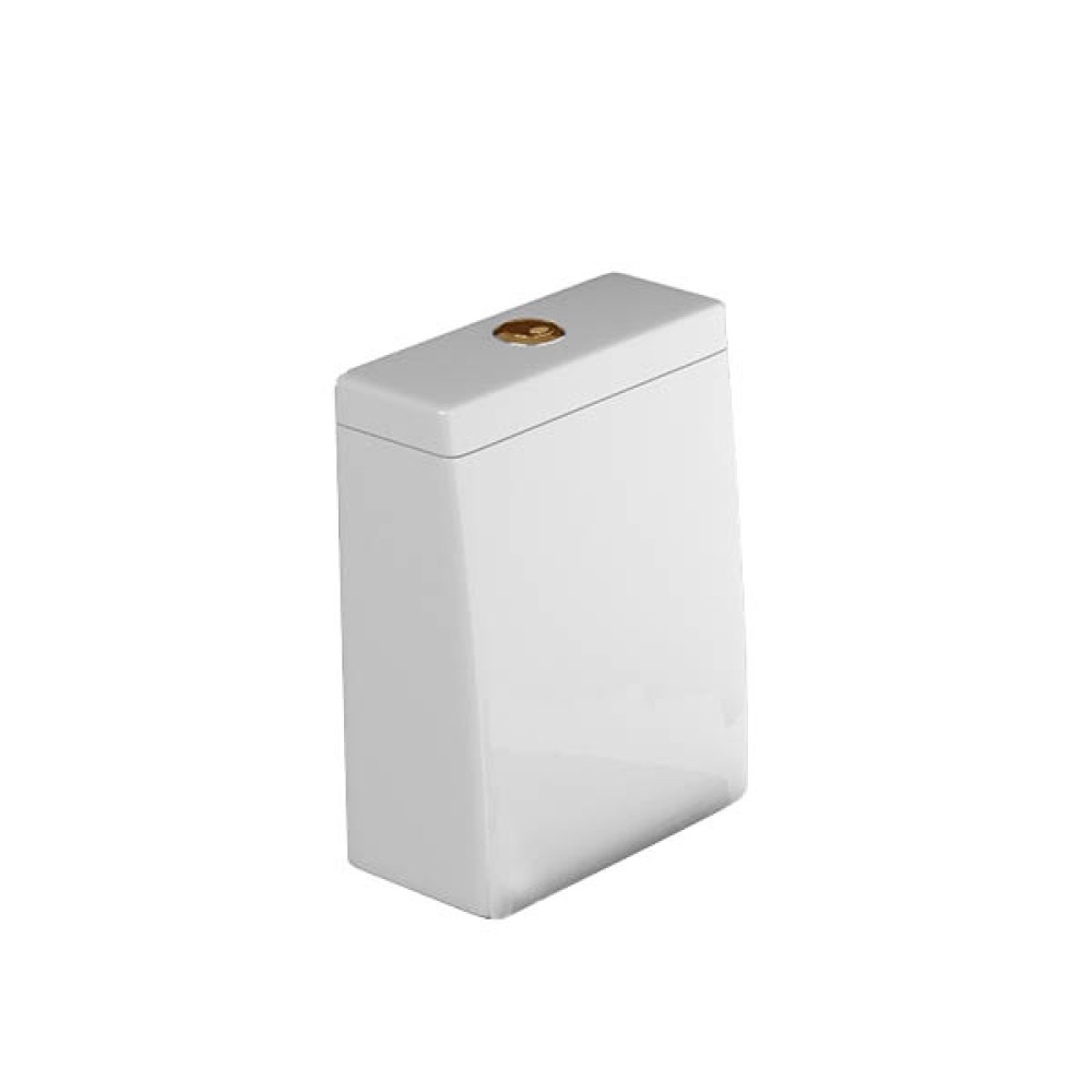 Caixa Acoplada Dual Flux (3 e 6 L) Link Botao Gold Matte CD.23F.GL.MT.17 - Deca