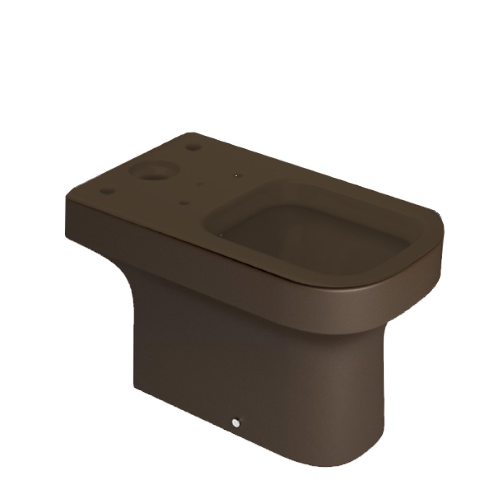 Bacia para Caixa Piano Marron fosco P.330.22 - Deca
