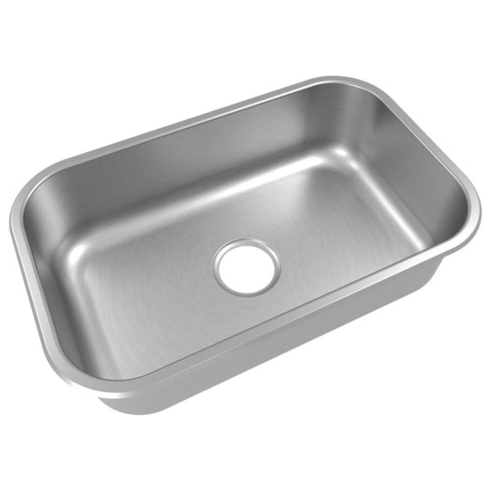 Cuba Simples Retangular 56x33.5 CS2 Extra Aco Inox Embutir Escovado 90010186016 - Mekal