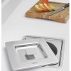 Lixeira Inox Embutir Clean Square 5 Litros 94518/205 - Tramontina - vista 4