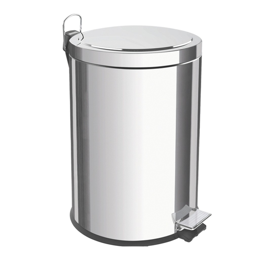 Lixeira Inox Polido Pedal 20L 94538/120 - Tramontina