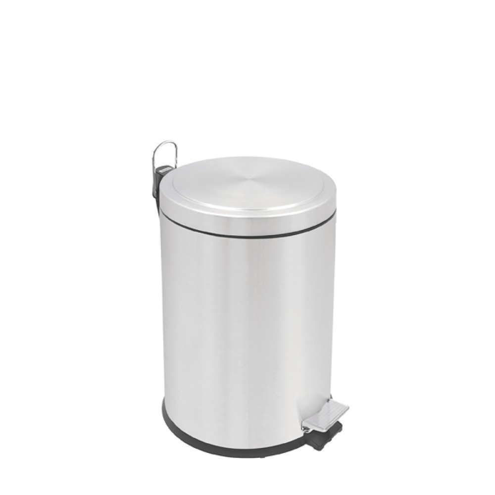 Lixeira Inox Acabamento Acetinado Pedal 5L 94538/505 - Tramontina