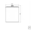 Lixeira Preta e Inox Polido com Tampa 94540/025 - Tramontina - vista 2