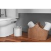 Lixeira Preta e Inox Polido com Tampa 94540/025 - Tramontina - vista 4